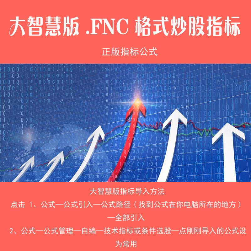 50-55.大智慧炒股指标公式 资金流量副图指标 .FNC格